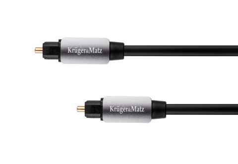 Kabel optyczny toslink-toslink 1.0m Kruger&Matz Kabel optyczny toslink-toslink 1.0m Kruger&Matz