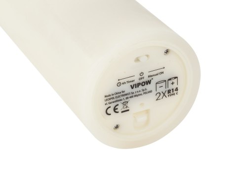 Świeca woskowa LED mała ivory Świeca woskowa LED mała ivory