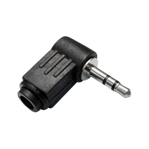 Wtyk Jack 3.5 st.kątowy plastikowy Cabletech Wtyk Jack 3.5 st.kątowy plastikowy Cabletech