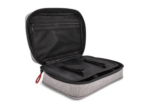 ETUI PODRÓŻNE ORGANIZER NA SŁUCHAWKI / ELEKTRONIKĘ / KABLE DELOCK SZARE ETUI PODRÓŻNE ORGANIZER NA SŁUCHAWKI / ELEKTRONIKĘ / KABLE DELOCK SZARE