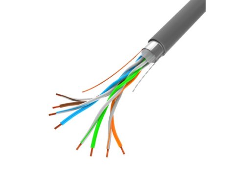 KABEL LAN FTP 100MB/S 305M DRUT CCA SZARY LANBERG KABEL LAN FTP 100MB/S 305M DRUT CCA SZARY LANBERG