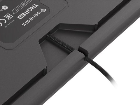 KLAWIATURA DLA GRACZY GENESIS THOR 303 BLACK CZ/SK PODŚWIETLENIE RGB MECHANICZNA RED SWITCH HOT SWAP KLAWIATURA DLA GRACZY GENESIS THOR 303 BLACK CZ/SK PODŚWIETLENIE RGB MECHANICZNA RED SWITCH HOT SWAP