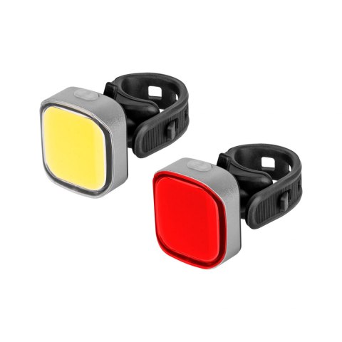 Komplet świateł do roweru ( z przewodem USB) Komplet świateł do roweru ( z przewodem USB)