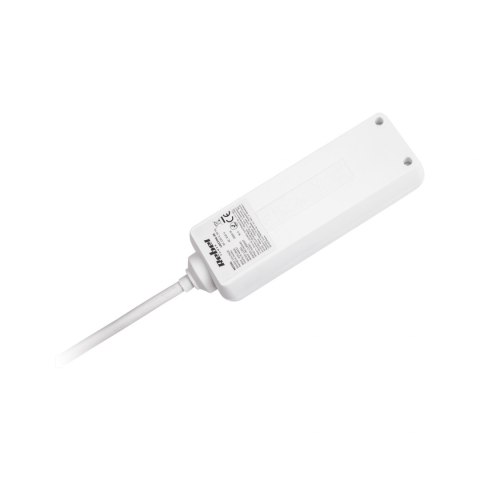 Przedłużacz biały Rebel 3 gniazda, kabel 3m (3x1,5mm), bez przełącznika Przedłużacz biały Rebel 3 gniazda, kabel 3m (3x1,5mm), bez przełącznika