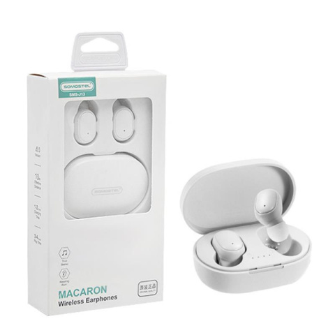 Somostel J13 Słuchawki bluetooth earbuds białe