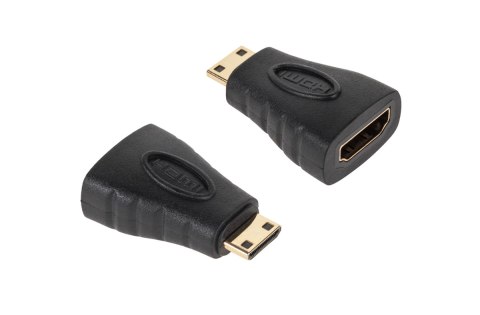 Złącze HDMI gniazdo-wtyk mini HDMI pozłacany Złącze HDMI gniazdo-wtyk mini HDMI pozłacany