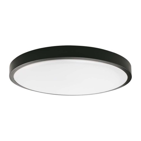 Plafon V-TAC 30W LED Okrągły IP44 42cm Czarny VT-8630B-RD 3000K 3000lm