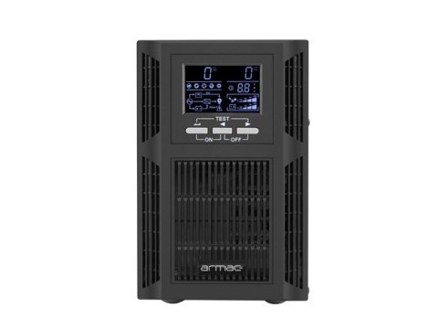UPS ARMAC OFFICE ON-LINE PF1 1000VA LCD 4X IEC C13 METALOWA OBUDOWA UPS ARMAC OFFICE ON-LINE PF1 1000VA LCD 4X IEC C13 METALOWA OBUDOWA