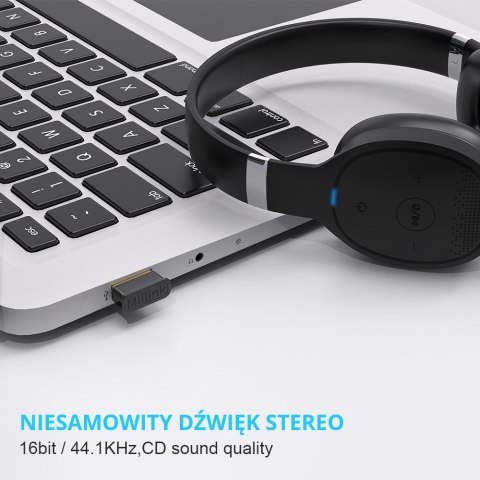 BT502 Adapter Bluetooth 5.0 USB 1Mii EDR Windows BT502 Adapter Bluetooth 5.0 USB 1Mii EDR Windows