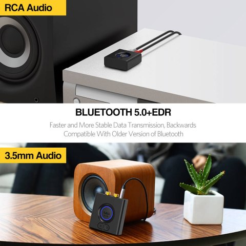 ML200 odbiornik audio Bluetooth 5.0 Jack 2x RCA ML200 odbiornik audio Bluetooth 5.0 Jack 2x RCA