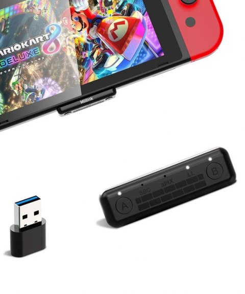 ML400 Podwójny nadajnik audio Bluetooth USB-C APTX ML400 Podwójny nadajnik audio Bluetooth USB-C APTX