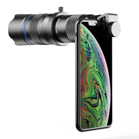 Monokular obiektyw telefonu Zoom 20-40x Zestaw 4w1