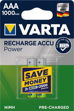 Akumulator VARTA LR03 AAA 1.2V 1000 mAh 2szt Varta