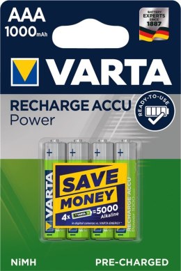 Akumulator VARTA LR03 AAA 1.2V 1000 mAh 4szt Varta