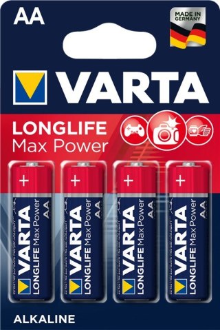 Bateria VARTA Longlife MaxPower LR06 AA 1.5V 4szt Varta