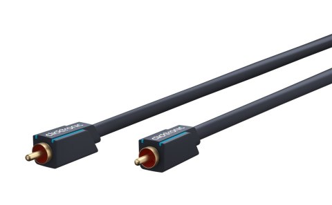 CLICKTRONIC Kabel Audio 1xRCA - 1xRCA Coaxial 1m CLICKTRONIC Kabel Audio 1xRCA - 1xRCA Coaxial 1m