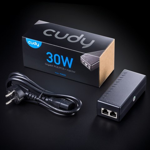 Zasilacz injector PoE+ 30W Gigabit POE200 Zasilacz injector PoE+ 30W Gigabit POE200