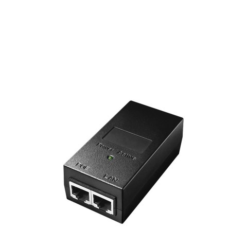 Zasilacz injector PoE+ 48V 24W 10/100 Mbps