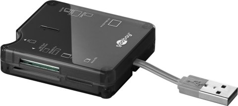 Czytnik kart pamięci SD microSD MMC M2 AiO Goobay Czytnik kart pamięci SD microSD MMC M2 AiO Goobay