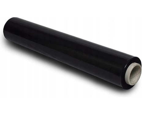 Folia stretch czarna 9kg netto zestaw 6x1.5 kg