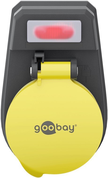 Gniazdo sieciowe ZEWNĘTRZNE IP44 Goobay AC 230V
