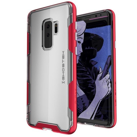 Etui Cloak 3 Samsung Galaxy S9 Plus czerwony GHOSTEK