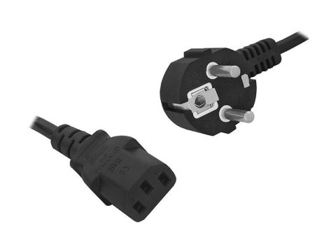 Kabel zasilający komputerowy 230V IEC - 3m Kabel zasilający komputerowy 230V IEC - 3m