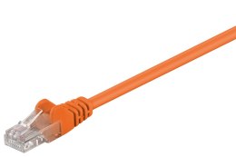 Kabel LAN Patchcord CAT 5E 1.5m pomarańczowy Goobay