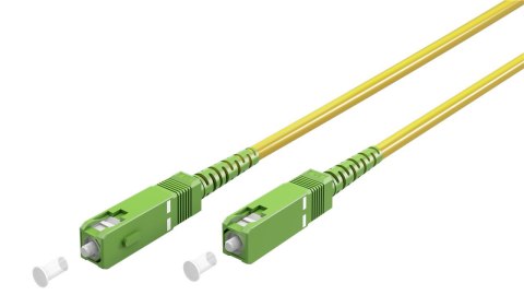 Patchcord optyczny SIMPLEX OS2 SC-APC Goobay 20m Goobay