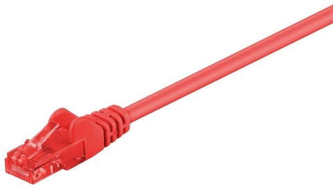 Kabel LAN Patchcord CAT 6 U/UTP CZERWONY 0.25m Kabel LAN Patchcord CAT 6 U/UTP CZERWONY 0.25m
