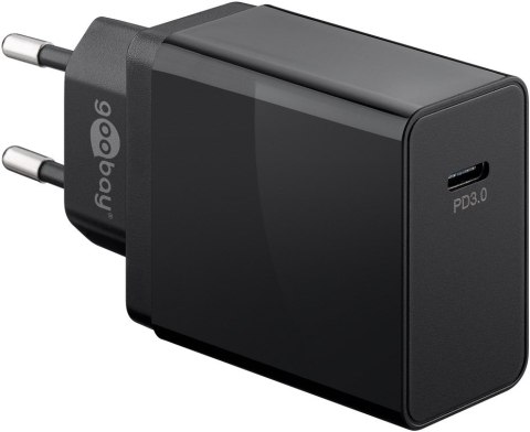 Ładowarka sieciowa USB-C PD 18W Goobay + kabel 1m