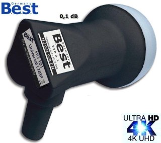 LNB Single BEST HG 101 Ultra Black 0.1dB Best