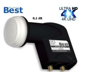 LNB Twin BEST HG 202 Ultra Black 0.1dB Best