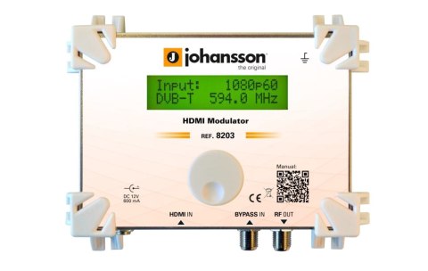 Modulator cyfrowy Johansson HDMI DVB-T 8203 Johansson