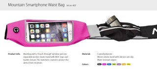 Mountain Waist Bag MOC pink Sportowa saszetka Tel. Moc Sport AB