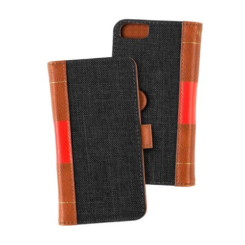 Portfel na telefon MOC Velcro Book Wallet Black Portfel na telefon MOC Velcro Book Wallet Black