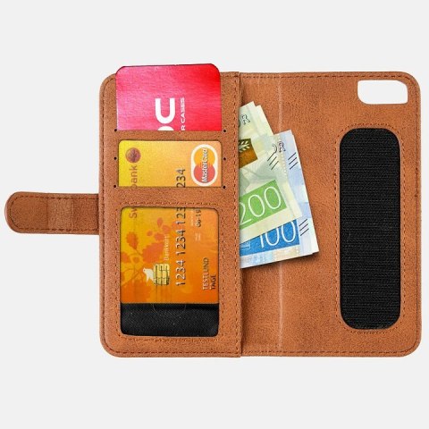 Portfel na telefon MOC Velcro Book Wallet Black Portfel na telefon MOC Velcro Book Wallet Black
