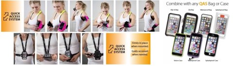 Zestaw Chest Plate + Slip-in Bag do L 4.7" pink Zestaw Chest Plate + Slip-in Bag do L 4.7" pink