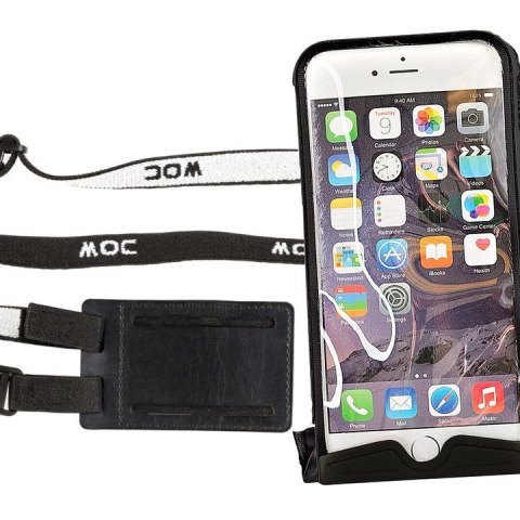 Zestaw Velcroplate + Waterproof Bag L 4.7" black Zestaw Velcroplate + Waterproof Bag L 4.7" black