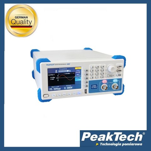 Generator arbitralny 1CH 5 MHz PeakTech 4120 Generator arbitralny 1CH 5 MHz PeakTech 4120