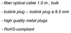 Kabel Optyczny Toslink T-T 6.0mm Goobay - 0.5m Kabel Optyczny Toslink T-T 6.0mm Goobay - 0.5m