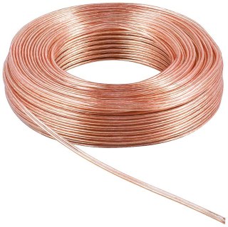 Kabel głośnikowy Goobay 2x4.0mm CCA 100m transp. Goobay