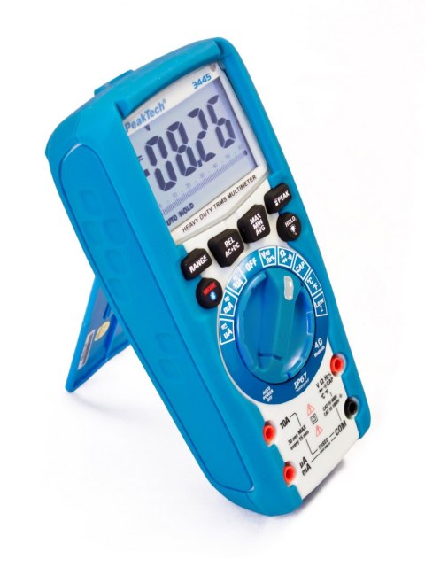 Multimetr cyfrowy BT LCD TruRMS IP67 PeakTech 3445