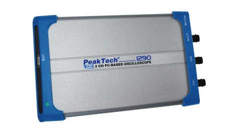Oscyloskop PC 2-kanałowy USB 25MHz PeakTech 1290