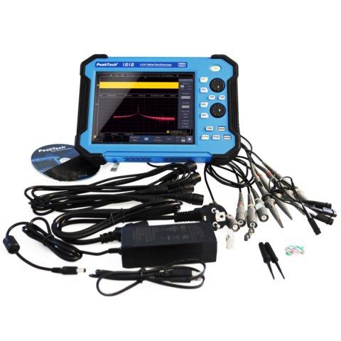 Oscyloskop tablet 4CH 120MHz 1GS/s PeakTech 1212