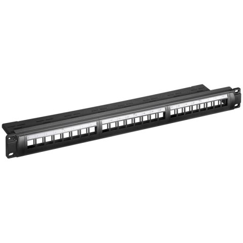 Panel Keystone 24-portowy + 24 CAT 6 UTP Goobay Panel Keystone 24-portowy + 24 CAT 6 UTP Goobay