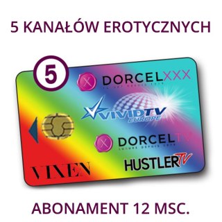 Usł. dostępu do kan ASTRA 5+ 5ch/12m VCC6 XXX