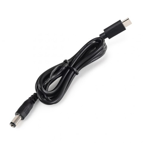 Kabel adapter zasilania USB-C na DC 2.5/5.5 100cm