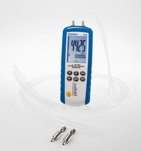 Miernik Różnic Ciśnień Anemometr PeakTech 5144 Miernik Różnic Ciśnień Anemometr PeakTech 5144
