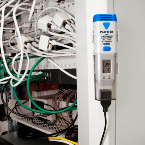 Miernik Wilgotn Temp USB Datalogger PeakTech 5185 Miernik Wilgotn Temp USB Datalogger PeakTech 5185